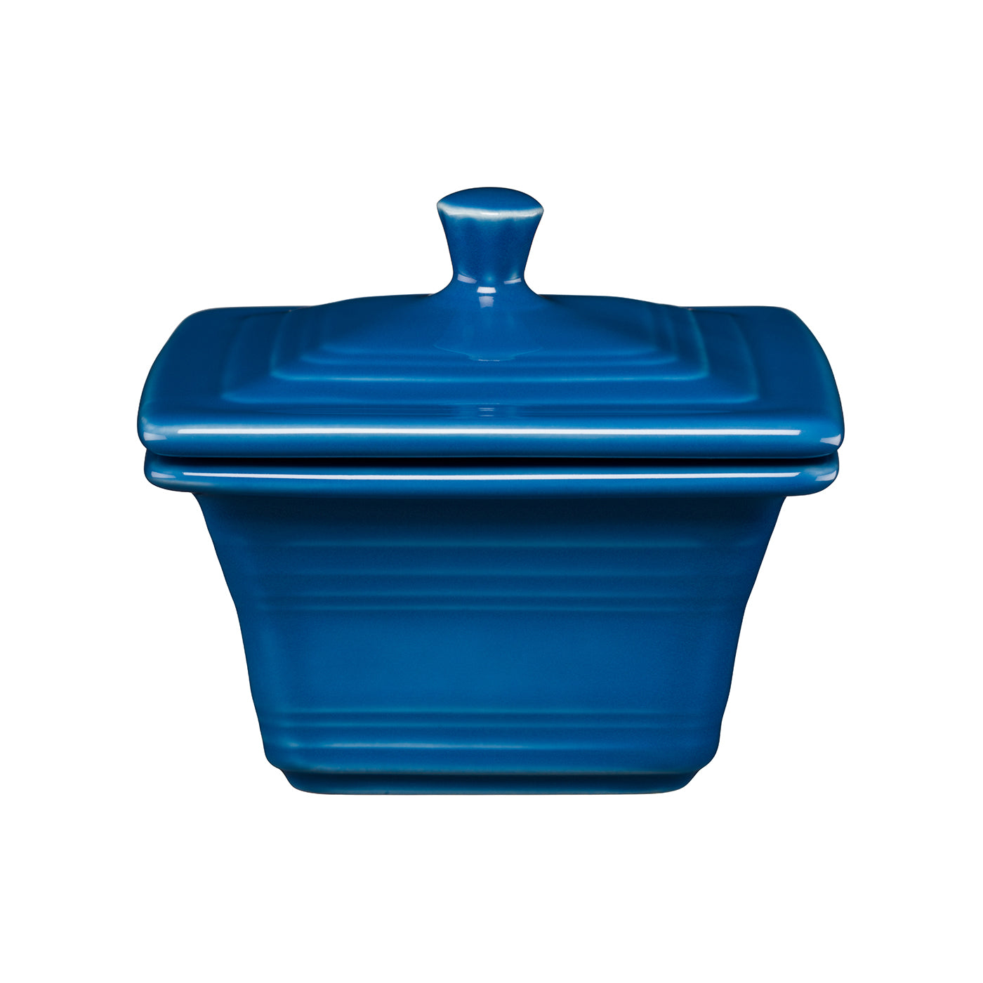 Fiesta Retired Fiesta Covered Box 4 5/8 Inch x 3 3/4 Inch