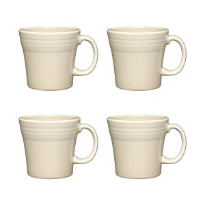Fiesta Linen 15 OZ Set of 4 Tapered Mugs