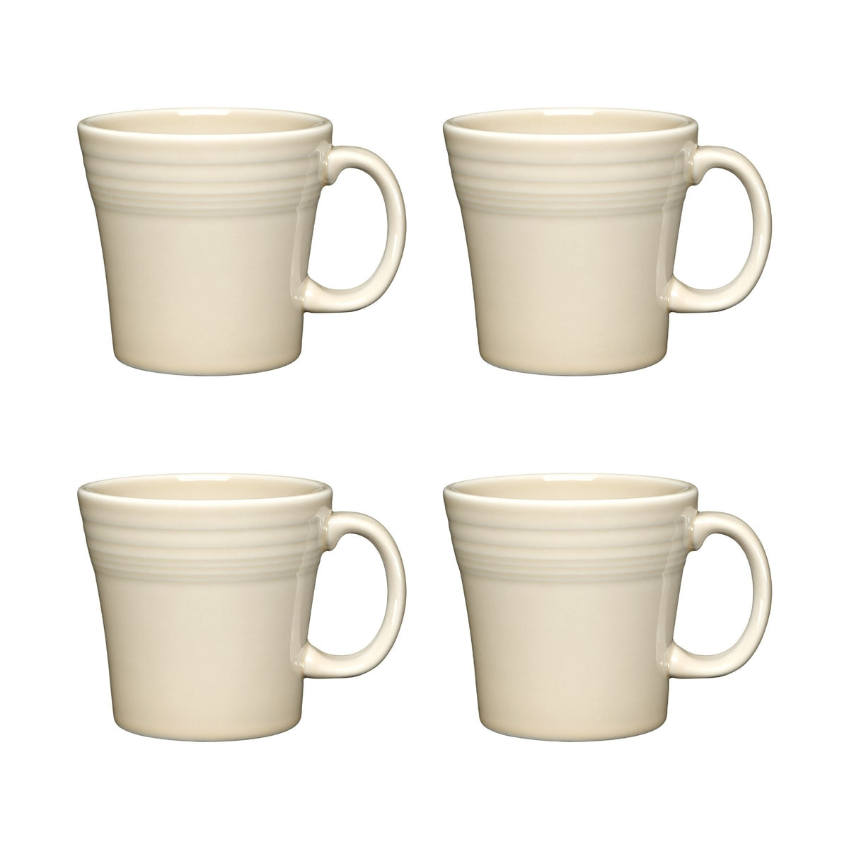 Fiesta Linen 15 OZ Set of 4 Tapered Mugs