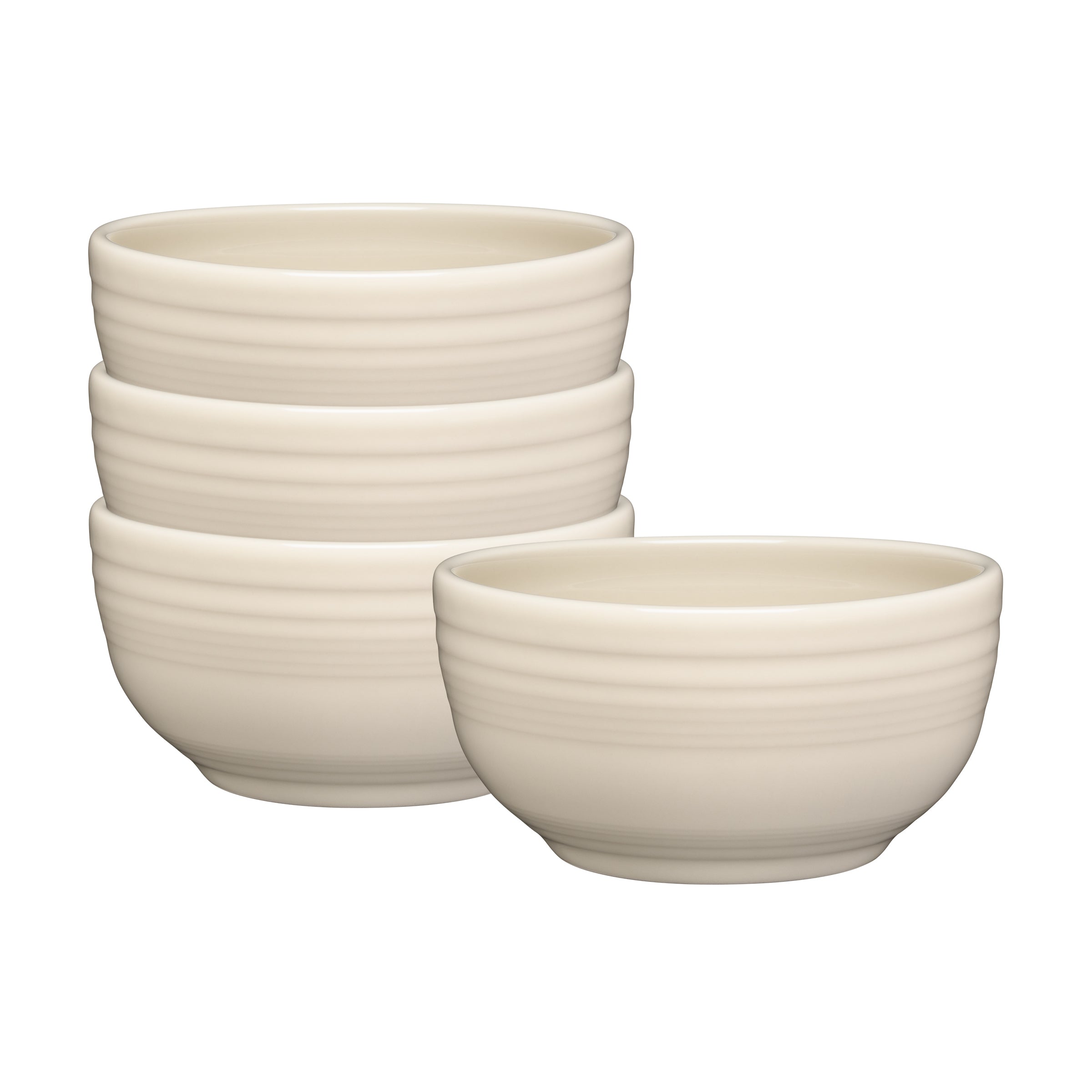 Fiesta Linen Bistro Coupe 5 1/2 Inch Cereal Bowl 22 oz, Set of 4