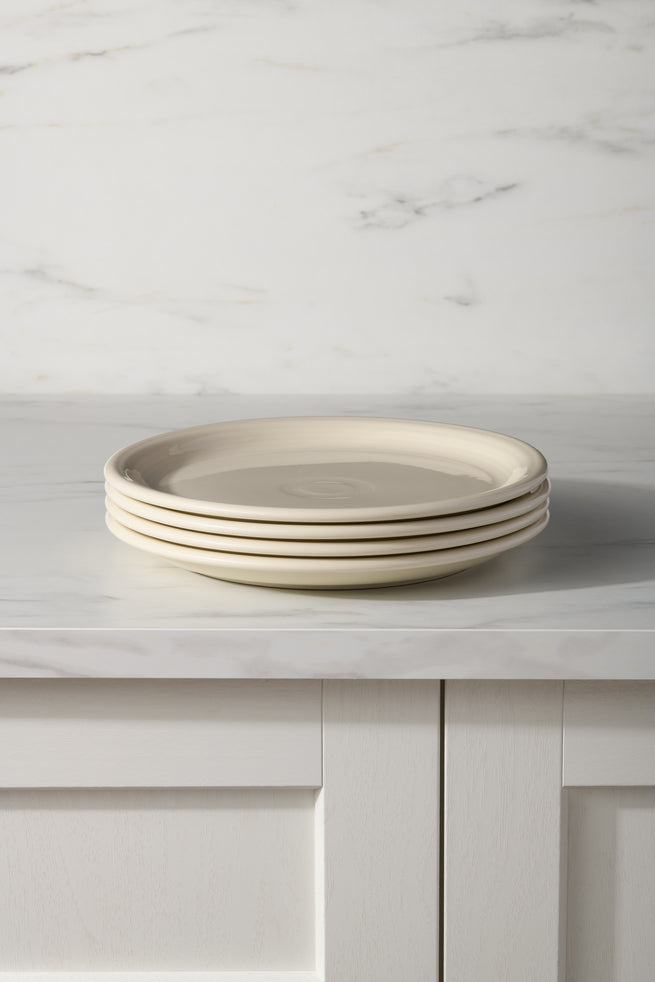 Fiesta Linen Set of 4 Bistro Coupe 10 1/2 Inch Dinner Plate - Image 2
