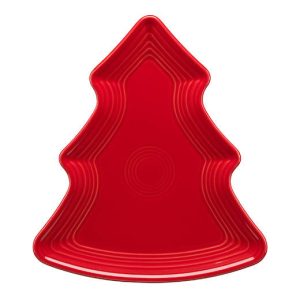 Fiesta Tree Shaped Plate 10 1/8 Inch