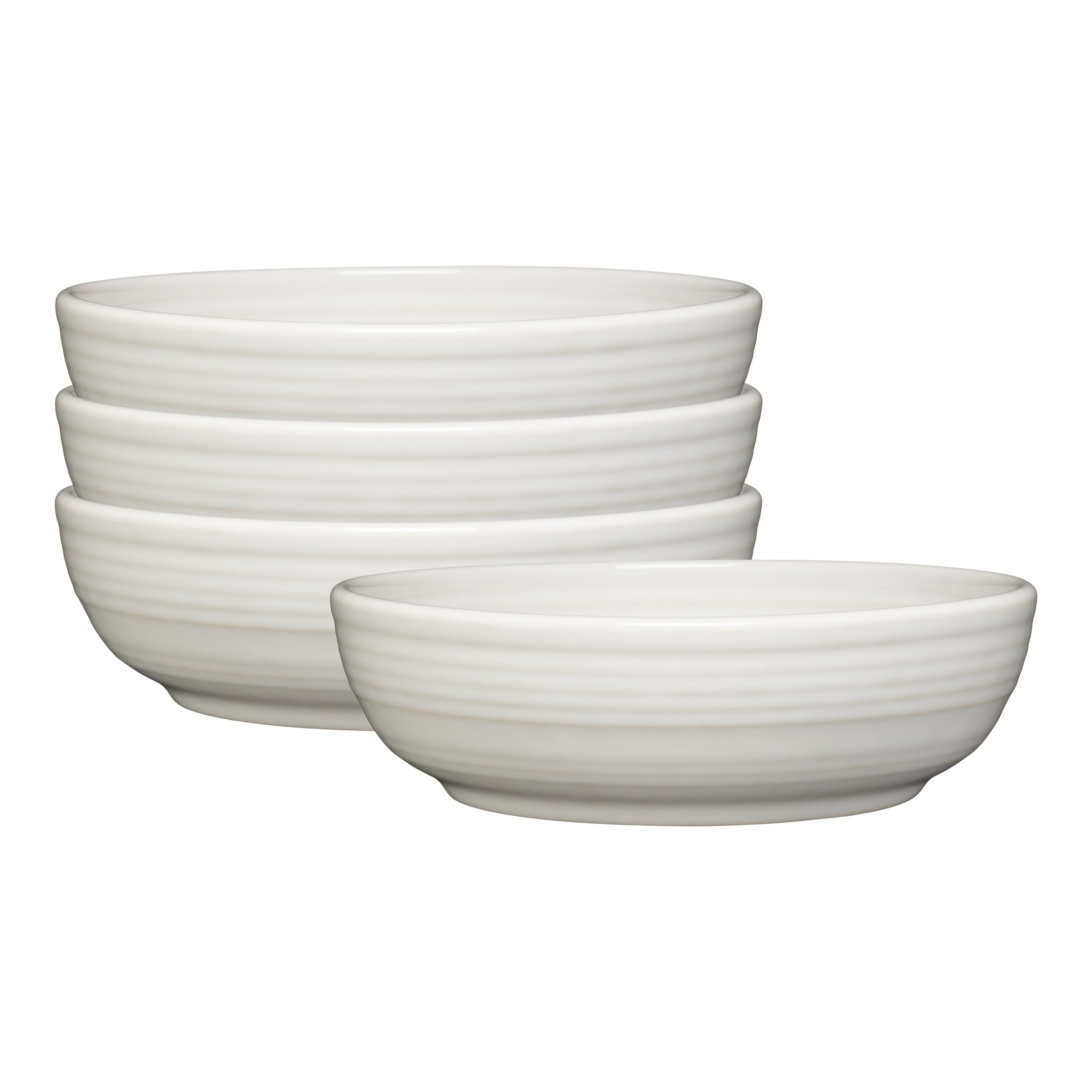Fiesta White Coupe 6 3/4 Inch Salad Bowl 24 OZ, Set of 4