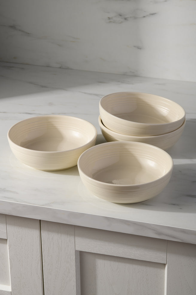 Fiesta Linen Set of 4 Coupe 6 3/4 Inch Salad Bowl 24 OZ - Image 2