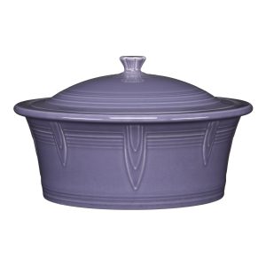 Fiesta Lavender Large 10 Inch Round Covered Casserole 2.8 Quart