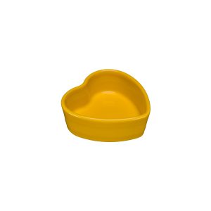 Fiesta Retired Fiesta 7 OZ Heart Shaped Ramekin 4 1/2 Inch