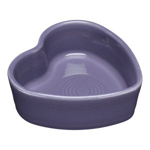 Fiesta Lavender 7 OZ Heart Shaped Ramekin 4 1/2 Inch