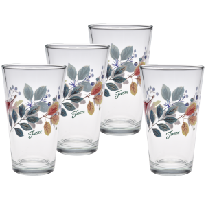 Fiesta 16 oz. Fiesta Autumn Fields Cooler Glass - Set of 4