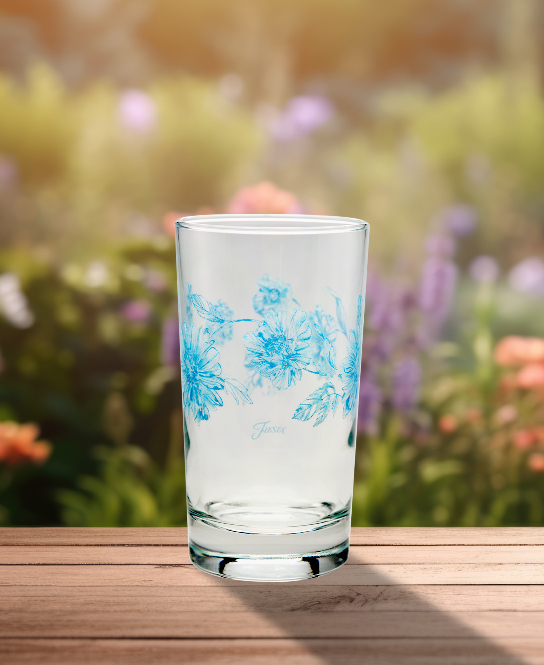 Fiesta Botanical Floral 7 oz. Floral Juice Glass – Set of 4 - Image 2