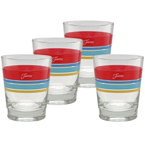 Fiesta Vibrant 15 oz. Edgeline Tapered Double Old Fashion – Set of 4