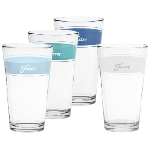 Fiesta Coastal Blues 16 oz. Frame Cooler Mixed Color - Set of 4