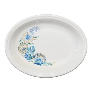 Fiesta Retired Coastal Shores 11 5/8 Inch Medium Oval Serving Platter