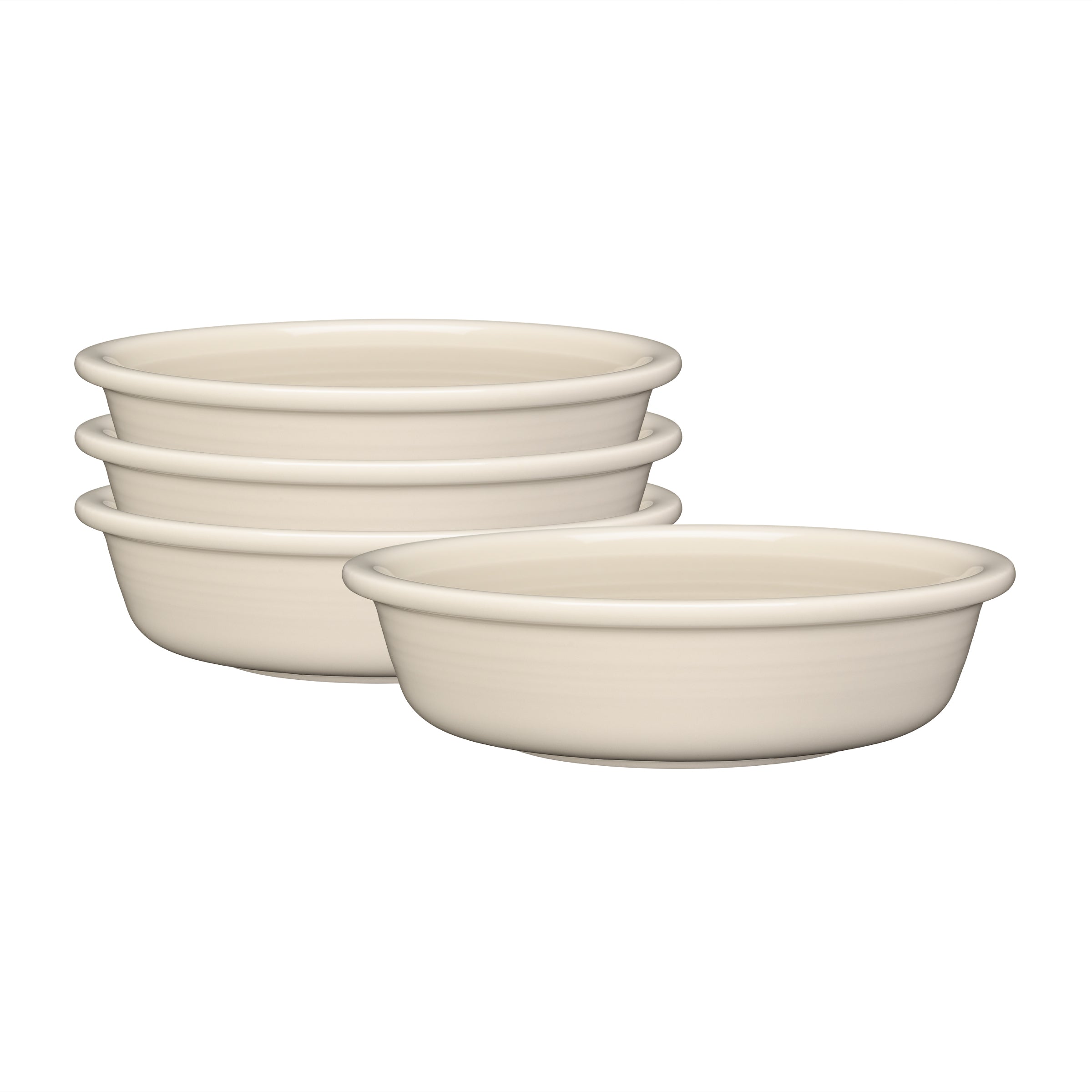 Fiesta Linen Set of 4 Classic Rim 6 7/8 Inch Cereal Bowl 19 OZ,