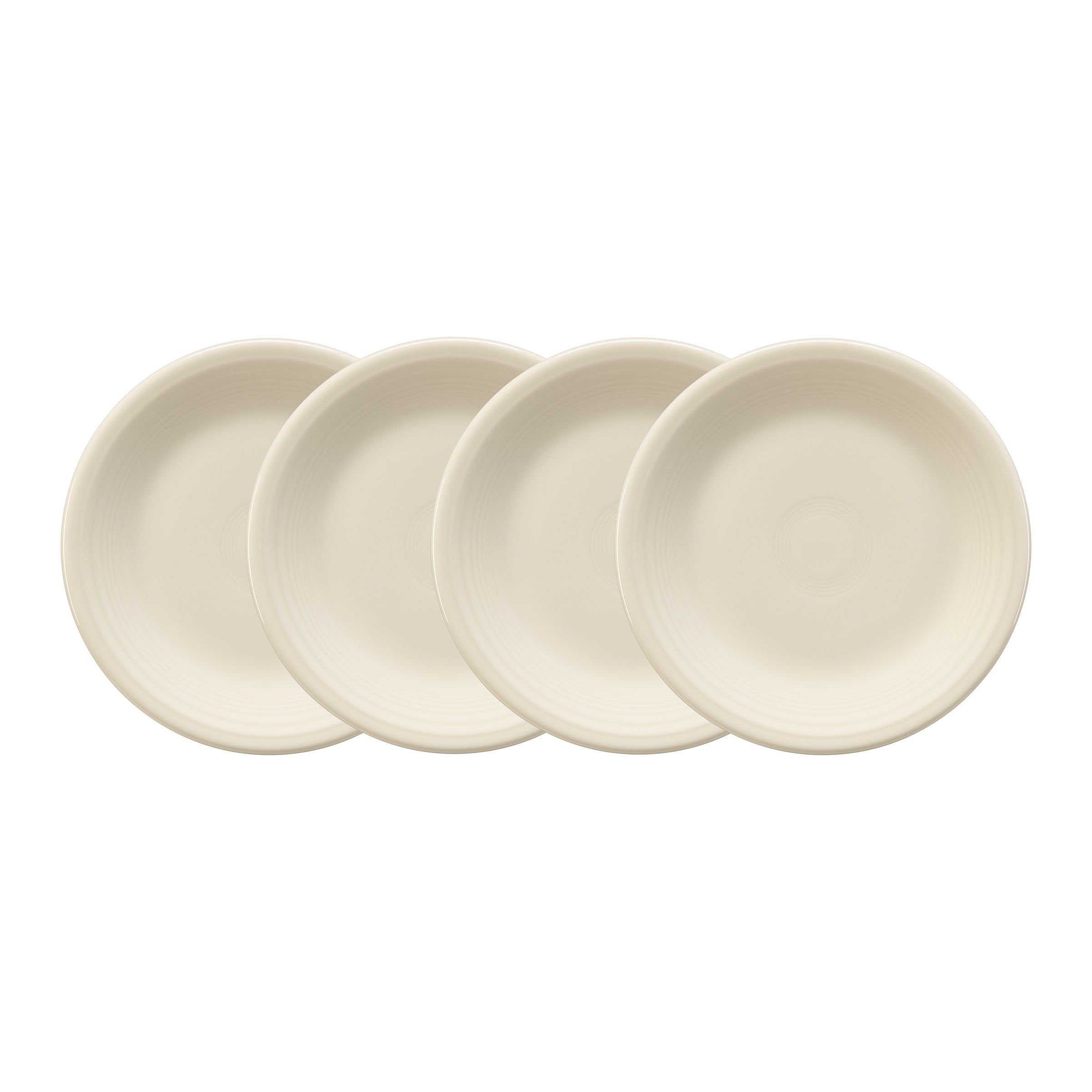 Fiesta Linen Set of 4 Classic Rim 7 1/4 Inch Salad Plate