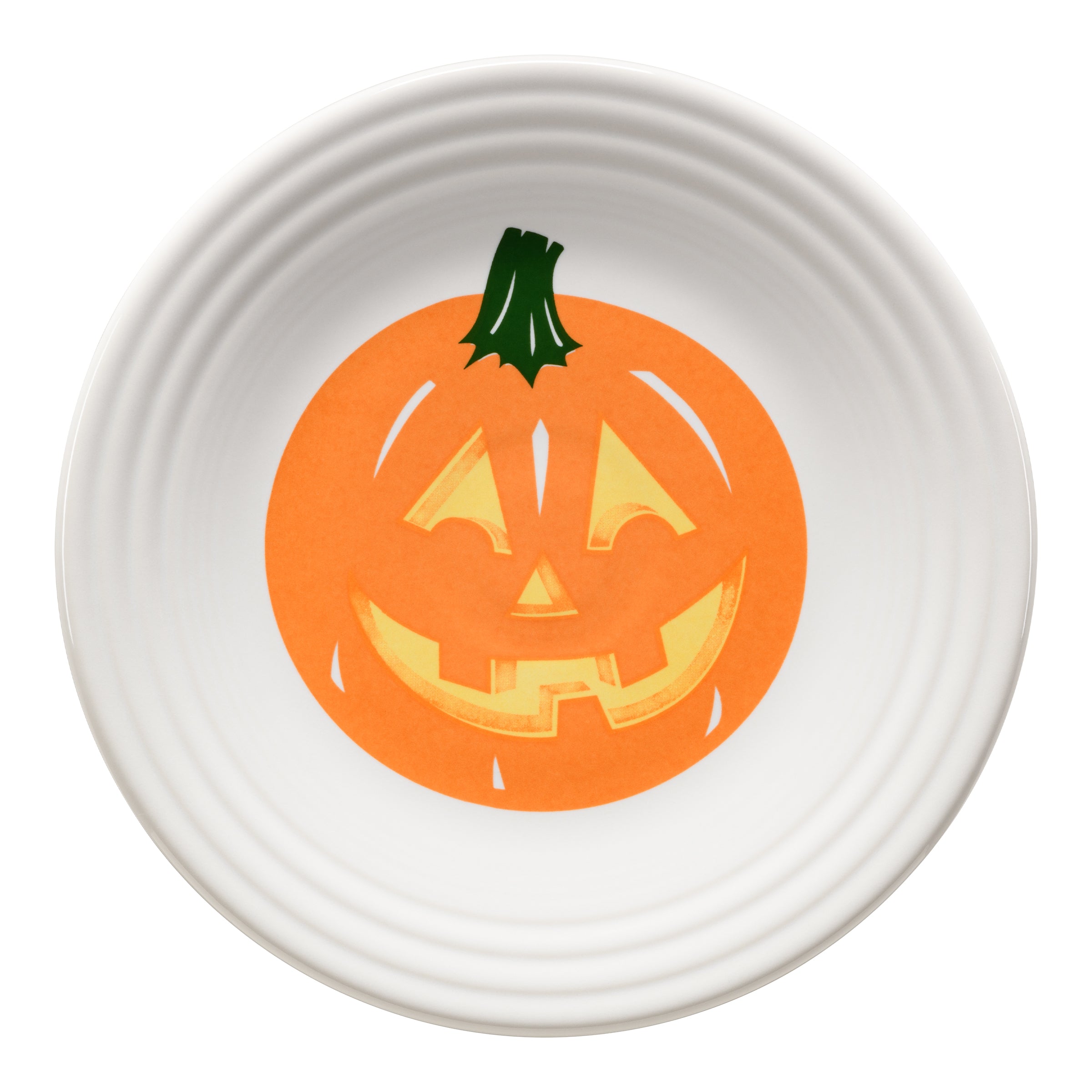 Fiesta Retired Jack-o-Lantern Pumpkin Classic Rim 9 Inch Luncheon Plate