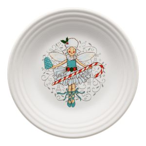 Fiesta Nutcracker Sugar Plum Fairy Classic Rim 9 Inch Luncheon Plate