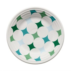 Fiesta Fiesta Aegean Kaleido Circles Classic Rim 9 Inch Luncheon Plate