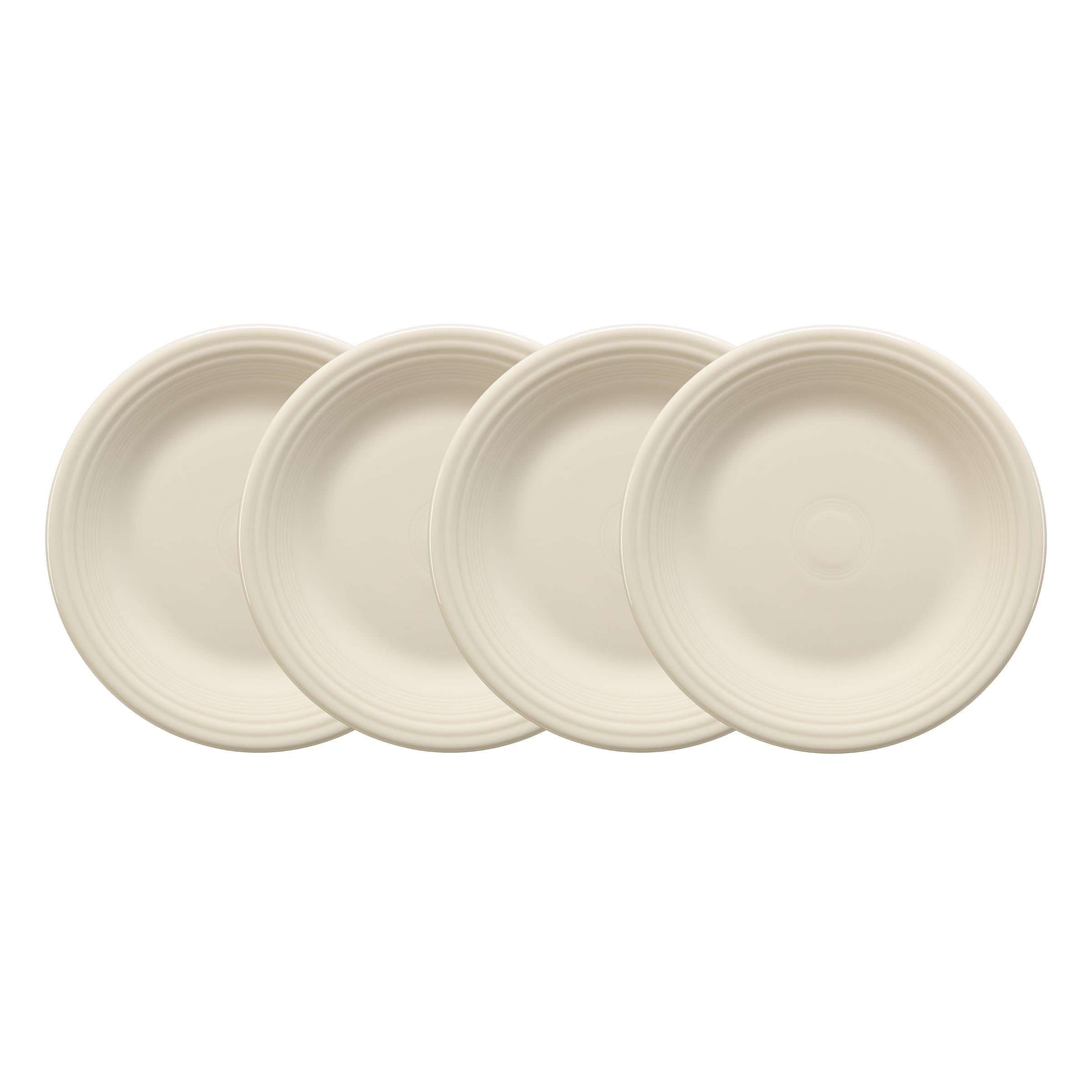 Fiesta Linen Set of 4 Classic Rim 10 1/2 Inch Dinner Plate