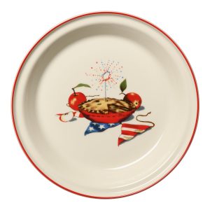 Fiesta Americana Apple Pie 10 1/4 Inch Deep Dish Pie Baker 44OZ